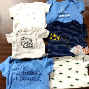 6 0-3 months body suits